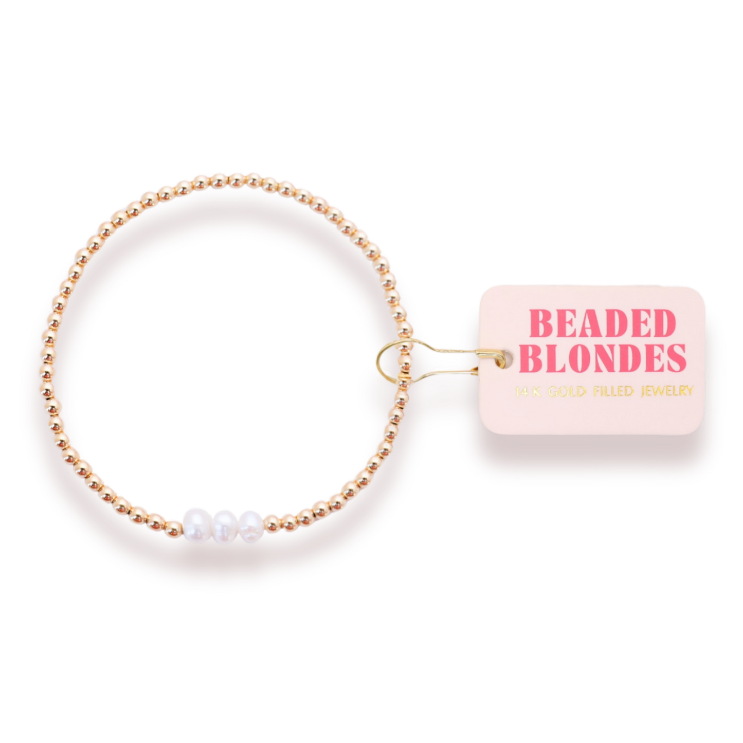 Harper Bracelet in Gold: Standard 6.75 inch