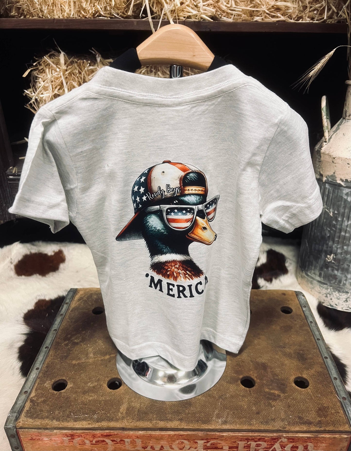 Toddler 'Merica Duck Toddler Tee