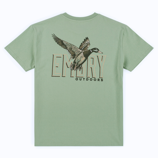 Embry Flight Tee- Light Green