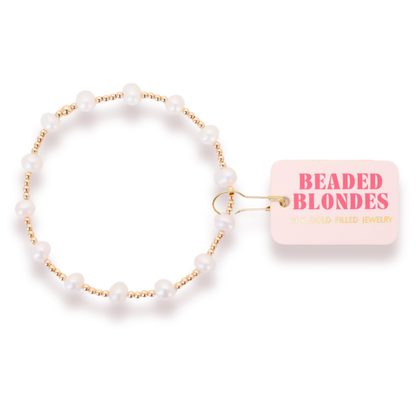 Lolo Beaded Bracelet: Standard 6.75 inch