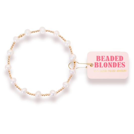 Lolo Beaded Bracelet: Standard 6.75 inch