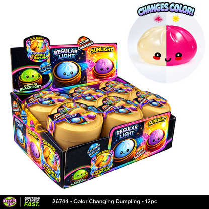 Fun Doh Color-Changing Dumpling Squishy Toy - 12/Display