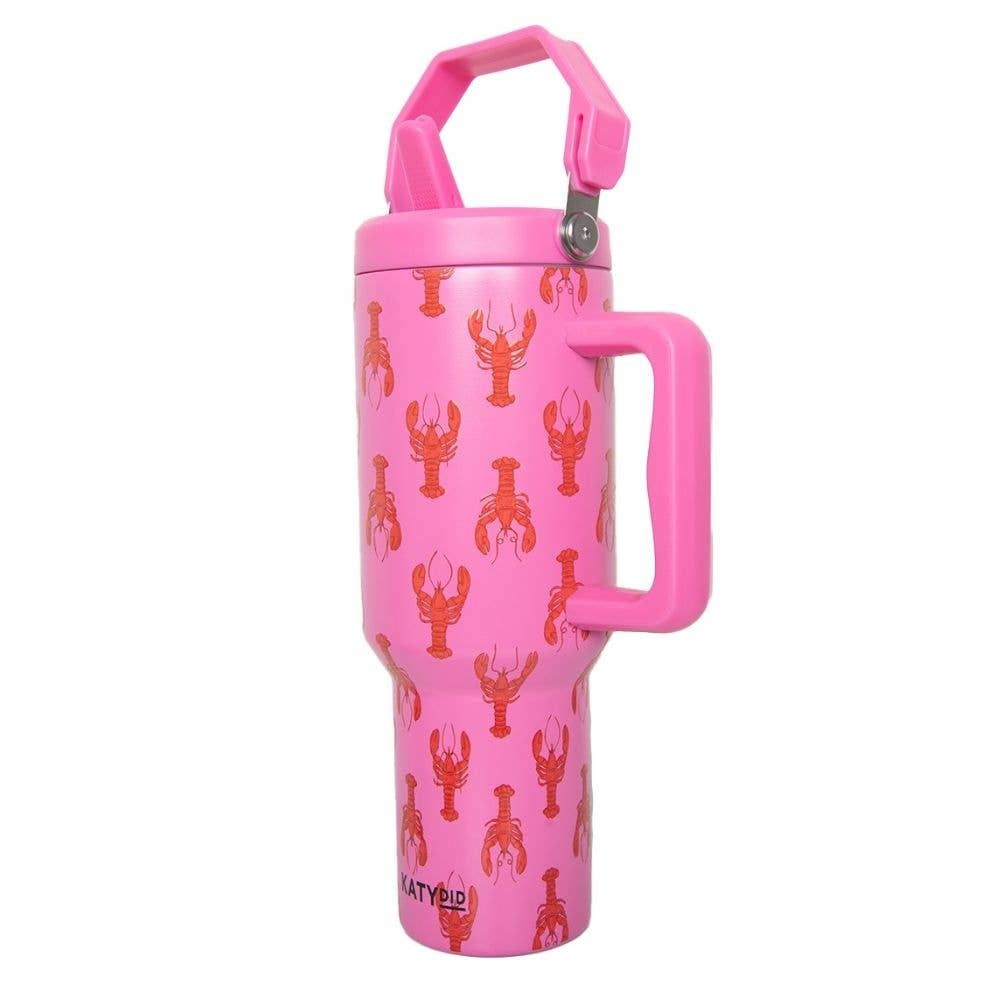Lobsters Wholesale Cup Tumbler: Pink