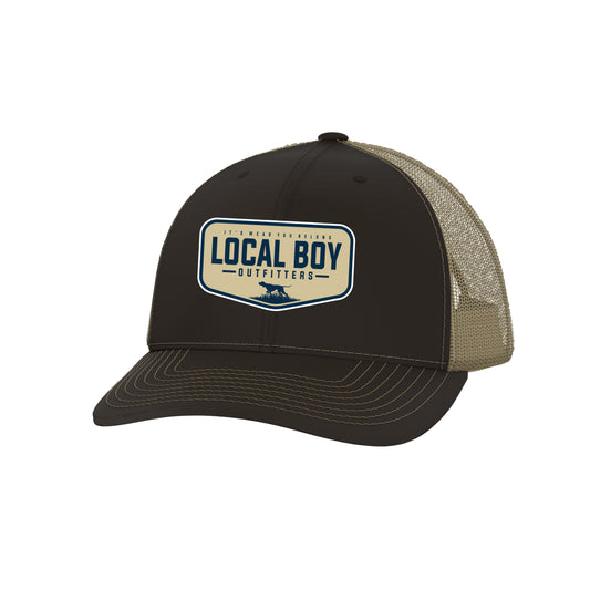 Local Boy Outfitters Pointer Badge Trucker