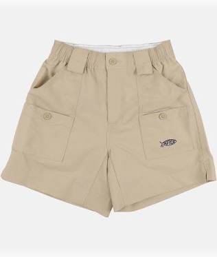 Aftco - Youth Original Fishing Shorts - Khaki