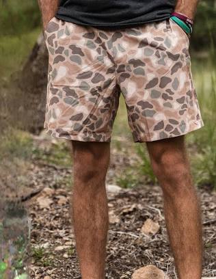 BURLEBO Everyday Short - Pintail Camo  7"